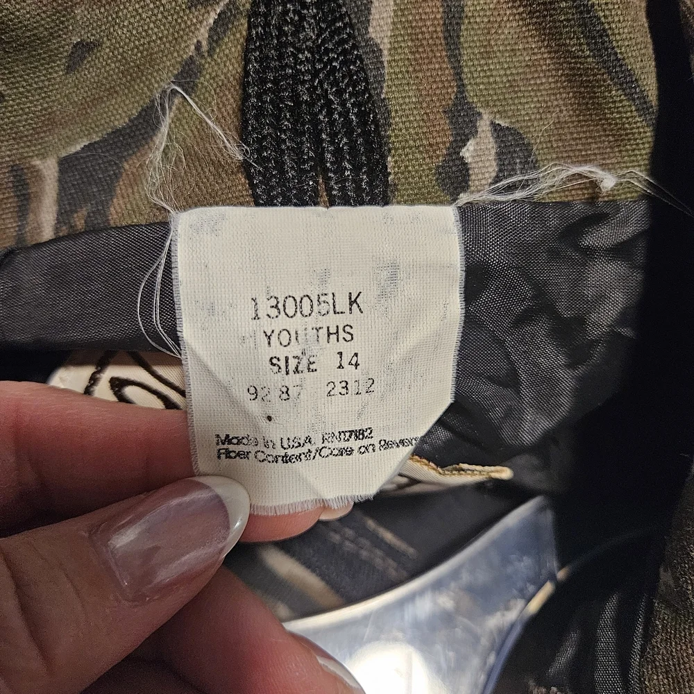 Camo One-Piece Coveralls in Brown & Green